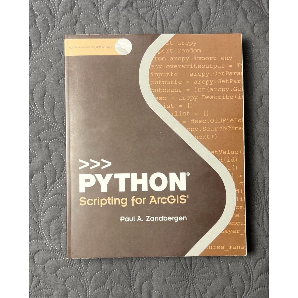 Python Scripting for Arcgis by Zandbergen, Paul A. w/DVD Computer Programming